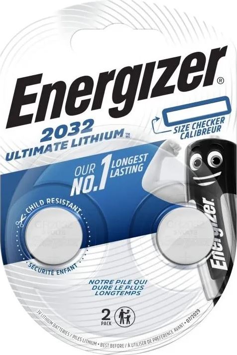Energizer ULTIMATE LITHIUM 3V CR2032 BL2 Batterie