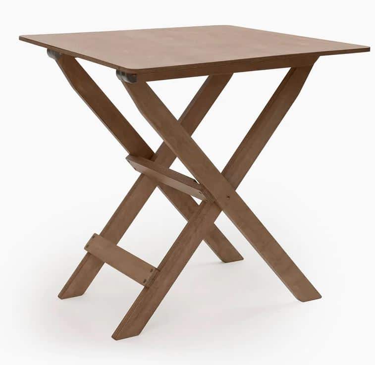 Barebones Ridgeline Wood Folding Table