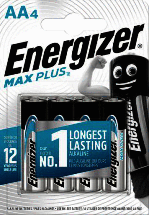 Energizer MAX PLUS LR06 AA BL4 Batterie