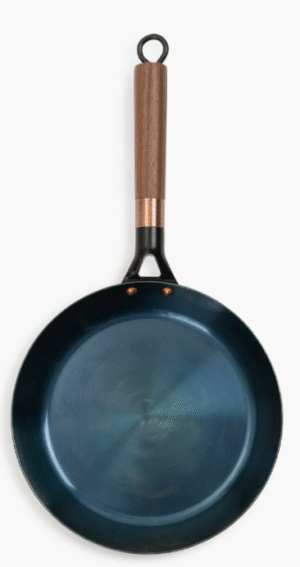 Barebones Blue Carbon Steel Skillet 9''