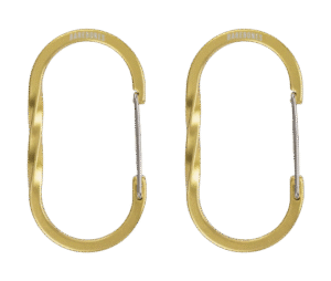 Barebones Wiregate Carabiner Medium Gold