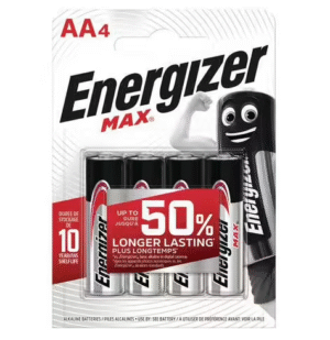 Energizer Max LR6 AA BL4-Batterien