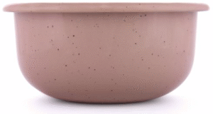 Barebones Enamel Side Bowl