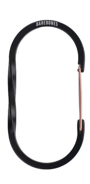 Barebones Wiregate Carabiner Large Black