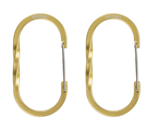 Barebones Wiregate Carabiner Medium Gold